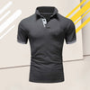 Polo uni manches courtes homme