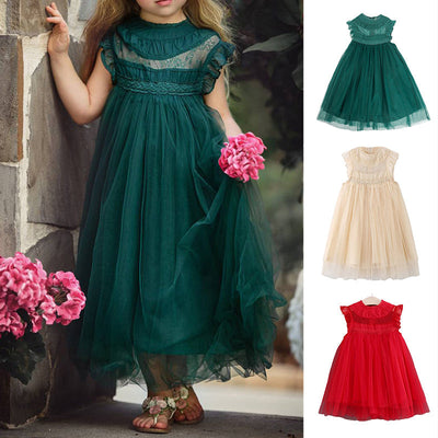 Robe de princesse jolie fille