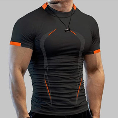 T-shirt fitness été homme