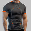 T-shirt fitness été homme