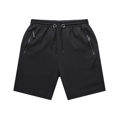 Short extensible en soie glacée grande taille pour hommes