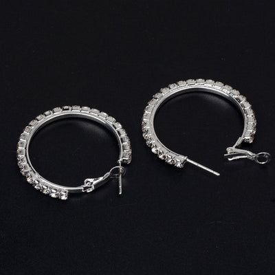 Boucles d'oreilles créoles éternité