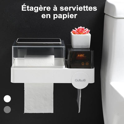 Support de rangement pour serviettes en papier imperméable